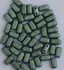Brick Green Jet Polychrome Aqua Teal 23980-94104 Czech Mates Beads x 50